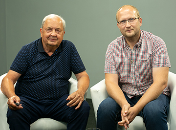prof. MUDr. Luboš Petružela, CSc. a doc. MUDr. David Vrána, Ph.D.